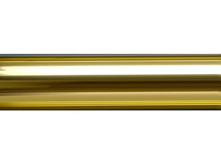 Polished Brass Finish | Polished Brass Curtain Pole | Hunter & Hyland - UK